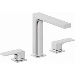 Kludi DECUS 3-Loch Waschtischmischer 54393N075 mit Push-Open Ventil Brushed Gold
