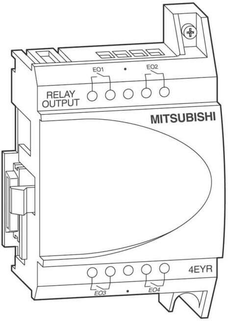 Mitsubishi Electric Module d’extension pour ALPHA-XL unité de base AL2-4EYR (142523)