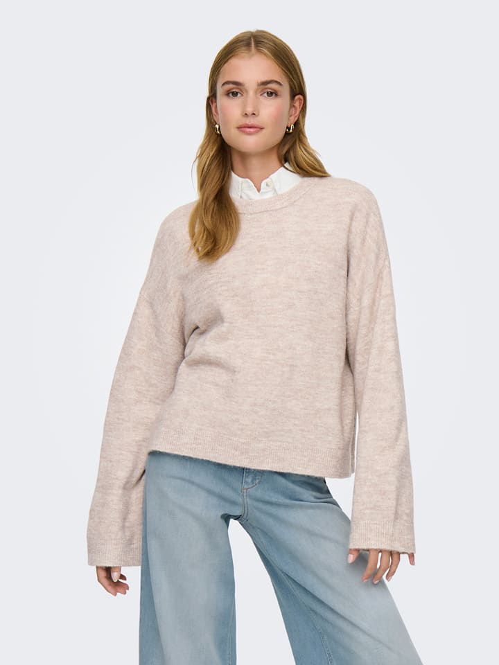 ONLY Pullover "Simoni" in Taupe - M