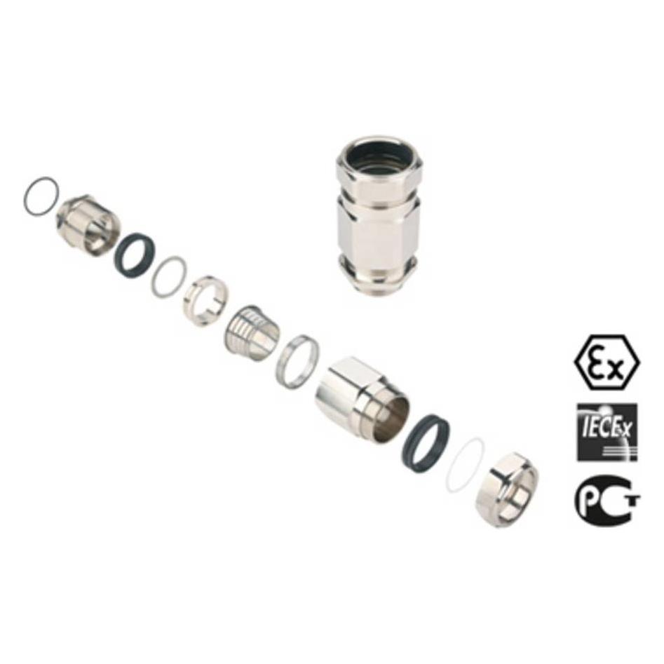 Weidmüller Kabelverschraubung M75 Messing Messing K (1137080000)