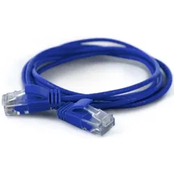 Wantec UTP-Patchkabel Cat.6A bl 7241 bl 0,25m
