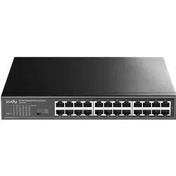 Cudy GS1024 network switch Gigabit Ethernet (10/100/1000) Black (24 Ports), Netzwerk Switch, Schwarz