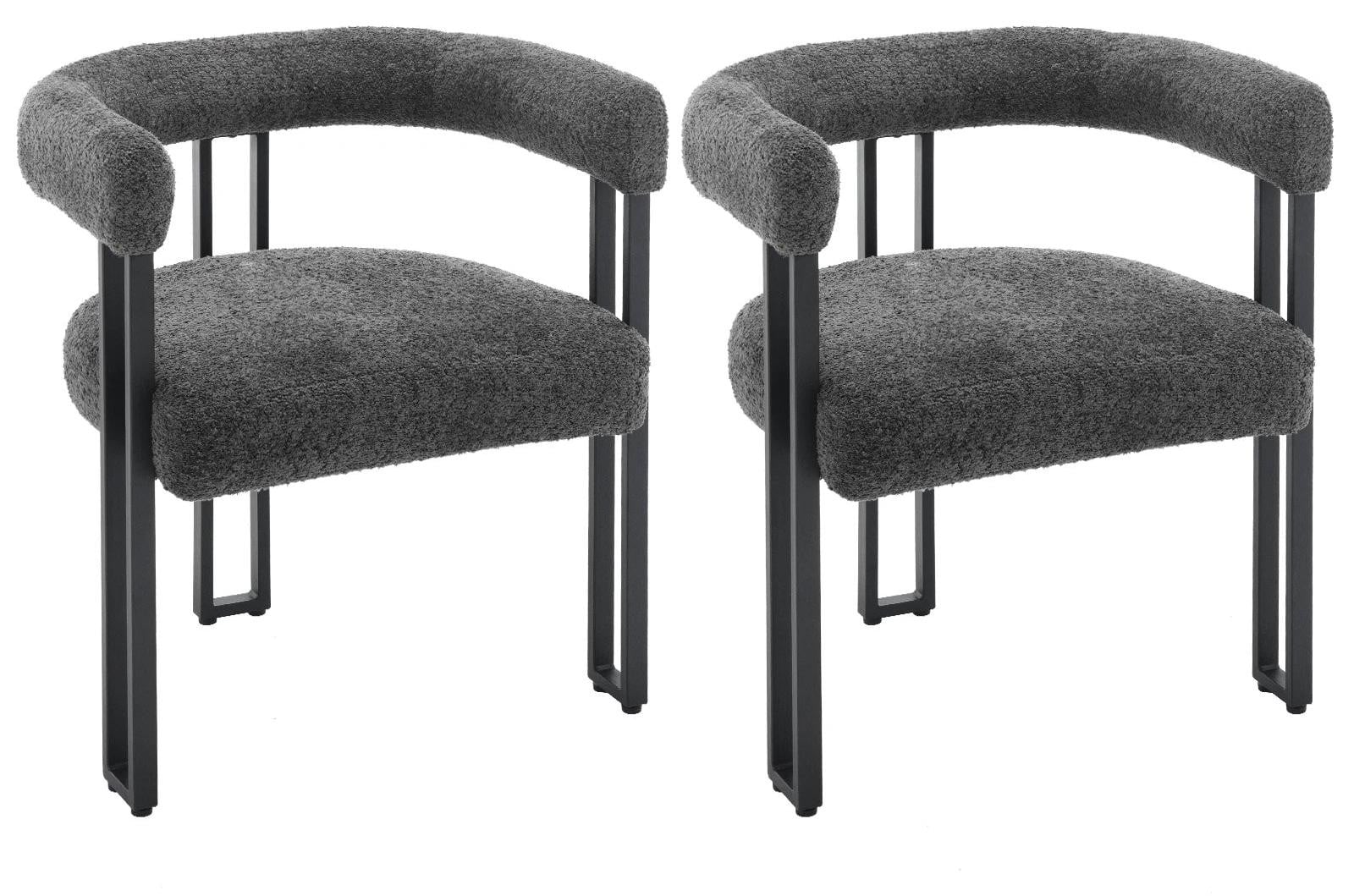 Selius Eetkamerstoelen met Armleuningen - Set van 2 - Moderne Stijl