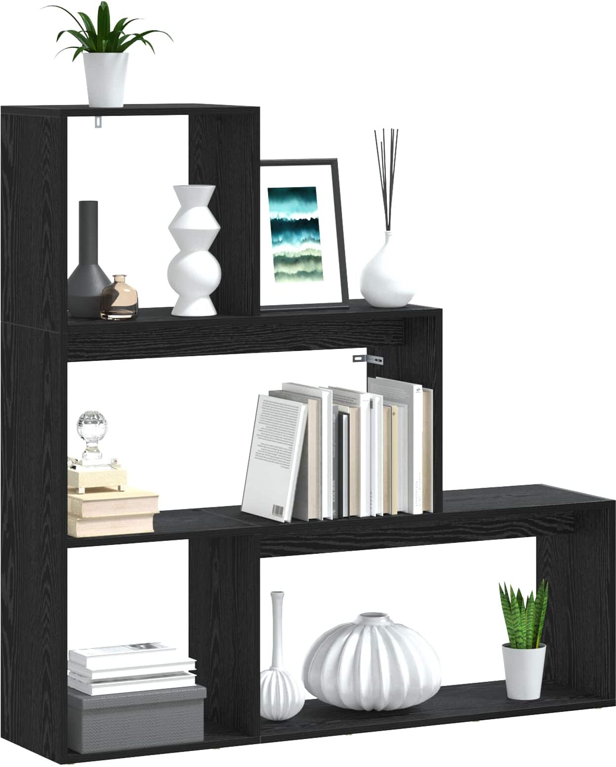 vidaXL Cloison Bibliothèque 123 x 29 x 123 cm Bois d'ingénierie