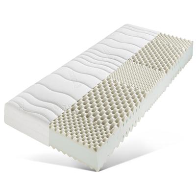 Komfortschaummatratze HEMAFA "Cellflex 2700" Gr. 13, beige (champagner), B:80cm H:24cm L:190cm, Bezug: 51% Polyester, 49% Lyocell (TENCEL™). Steppfüllung: 100% Polyester, Matratzen, Komfortschaummatratze, Top Temperaturausgleich dank Tencelbezug