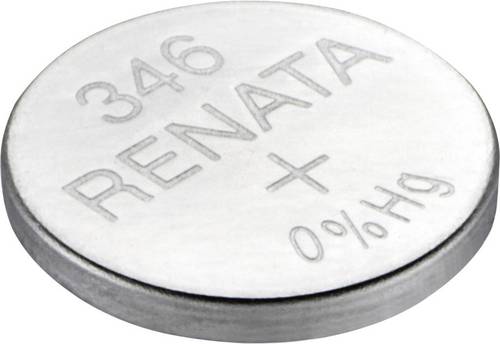 Renata Knopfzelle 346 1.55V 9.5 mAh Silberoxid