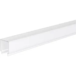 EVN Lichttechnik Aluminium-Profil-Abdeckung hoch opal 200cm KAMH200