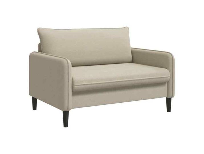 Fauteuil salon - Vidaxl - Fauteuil moderne XXL - Charge 150kg - Beige - Velours 76411