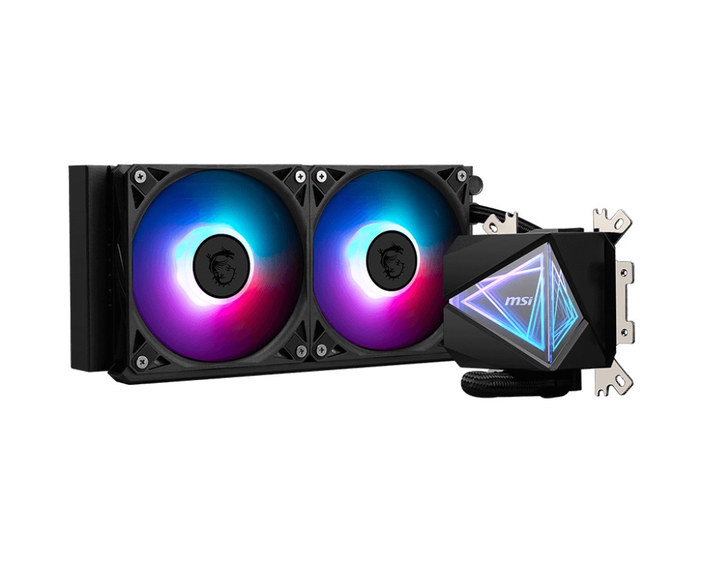MSI MAG Core Liquid I240 CPU Komplettwasserkühlung für AMD und Intel CPU Schwarz 306-7ZW7A11-C24