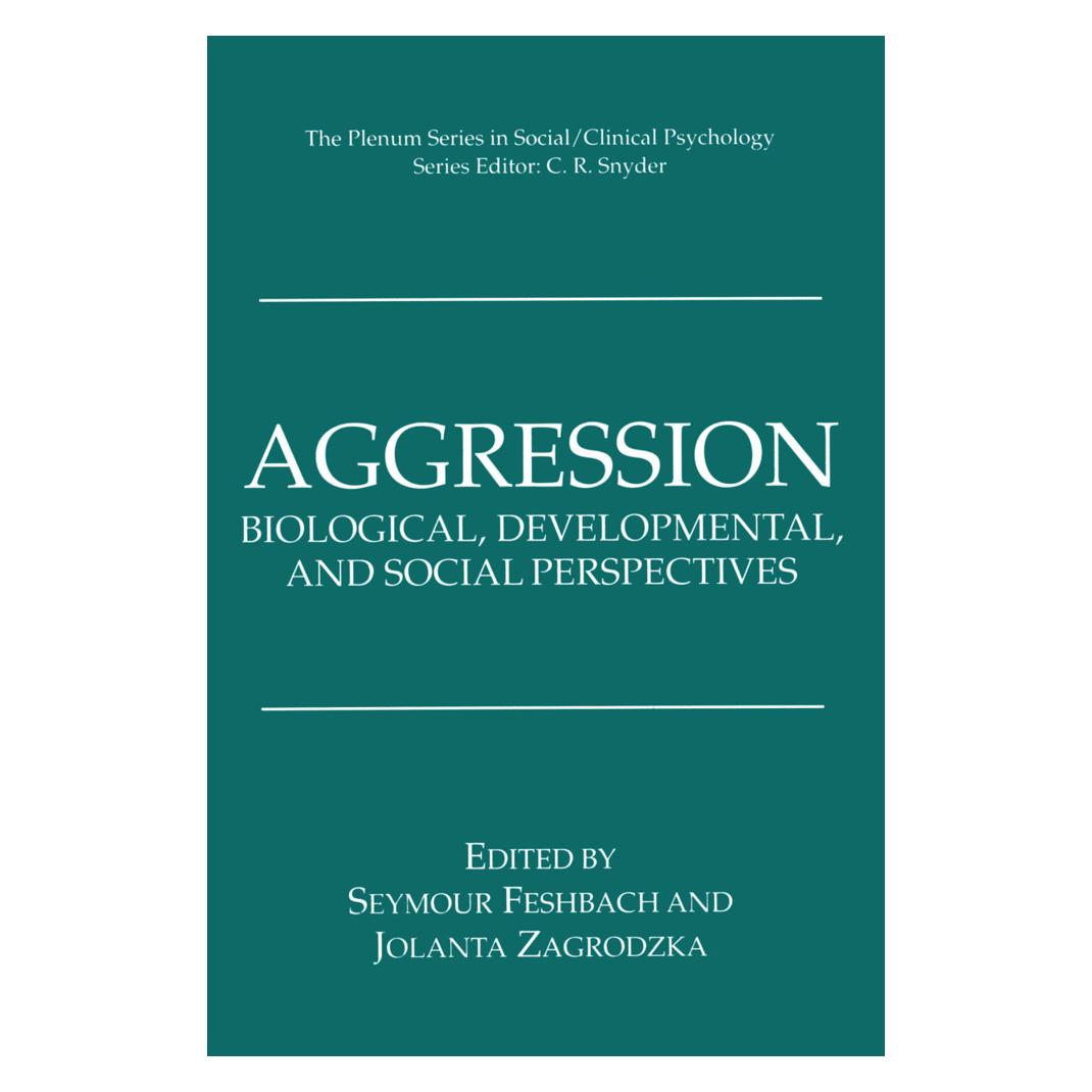 Springer Aggression (Englisch, Softcover, Jolanta Zagrodzka, Seymour Feshbach) (55527263)