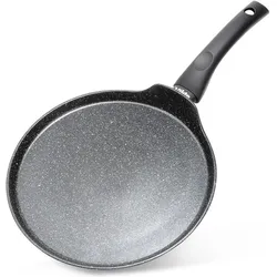 Vilde PATELNIA GRANITOWA DO NALEŚNIKÓW PLACUSZKÓW 26cm 199078, Pfanne + Kochtopf, Schwarz