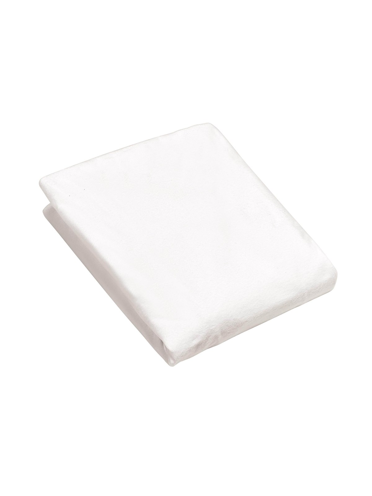 BabyDan Waterproof Fitted Sheet for Cot Bedwetting Sheet White (60x120 cm)