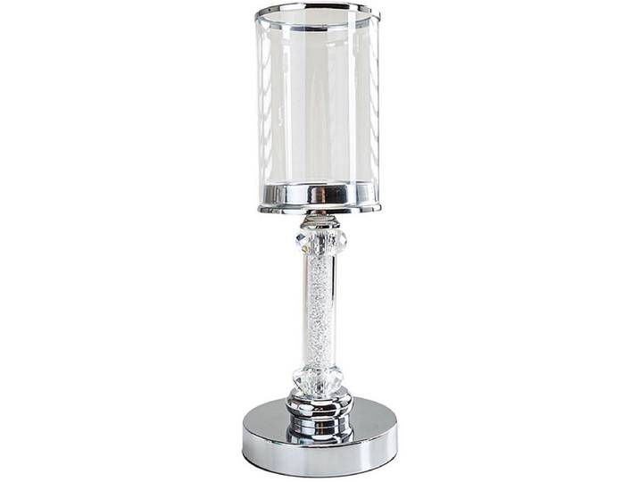 Kerzenleuchter PEYTON 13 cm x 42.3 cm Glas durchsichtig