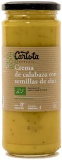 Carlota Organic Pumpkin Cream with Chia Seeds 450 gr