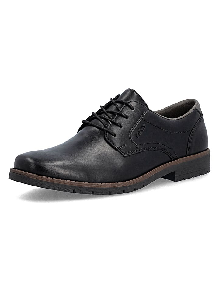 rieker Schnürschuhe in Schwarz - 41