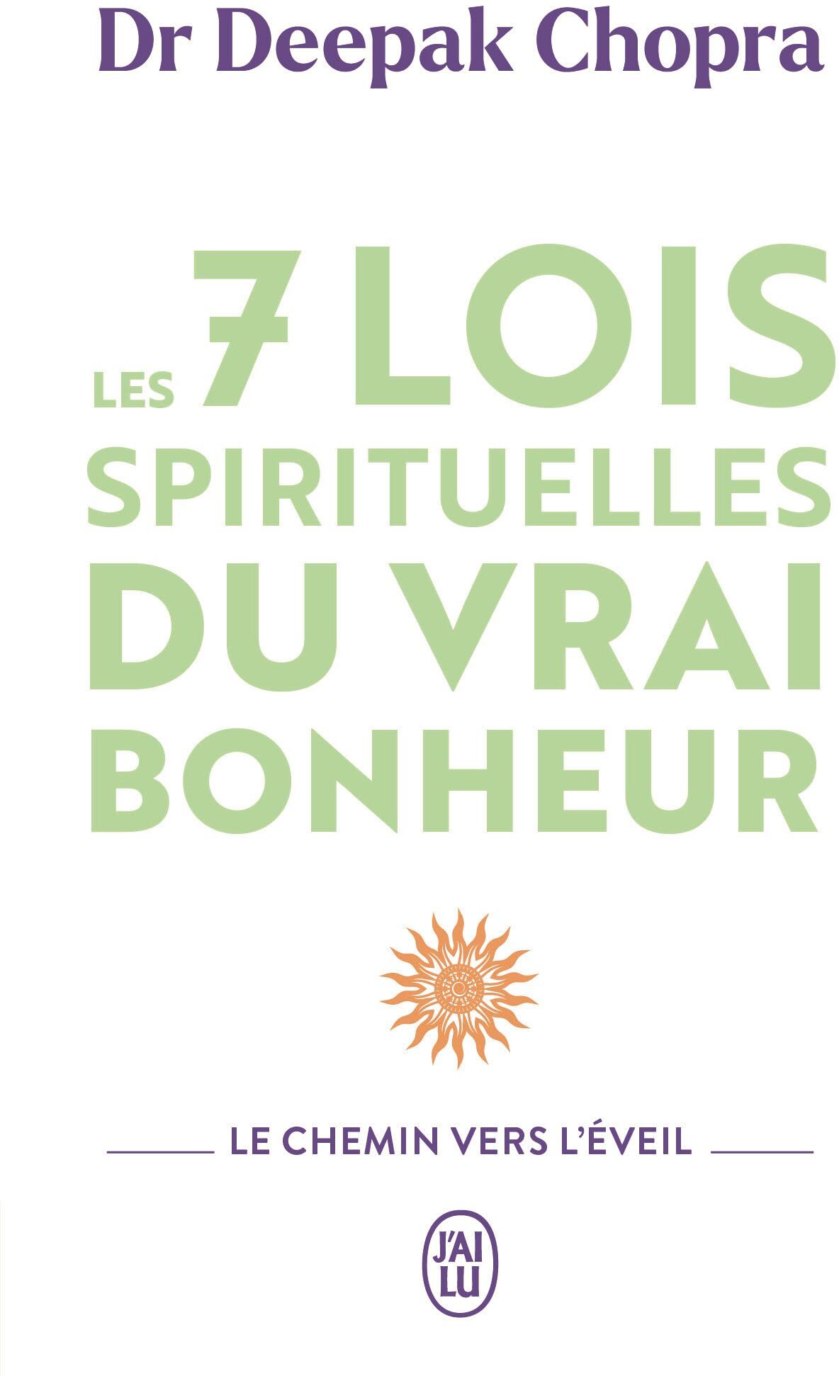 Deepak Chopra - Les 7 lois spirituelles du vrai bonheur : le chemin vers l'éveil - Preis vom 16.10.2026 11:41:07 h