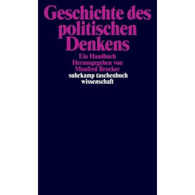 Geschichte des politischen Denkens, Taschenbuch von Manfred Brocker, Suhrkamp, 978-3-518-29418-5