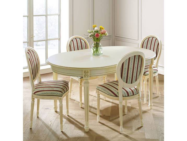 Essgruppe Alison 5-teilig Rot/Braun/Rot