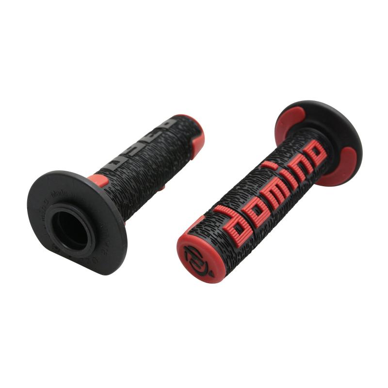 Revêtements de poignées Domino A360 - Noir/Rouge
