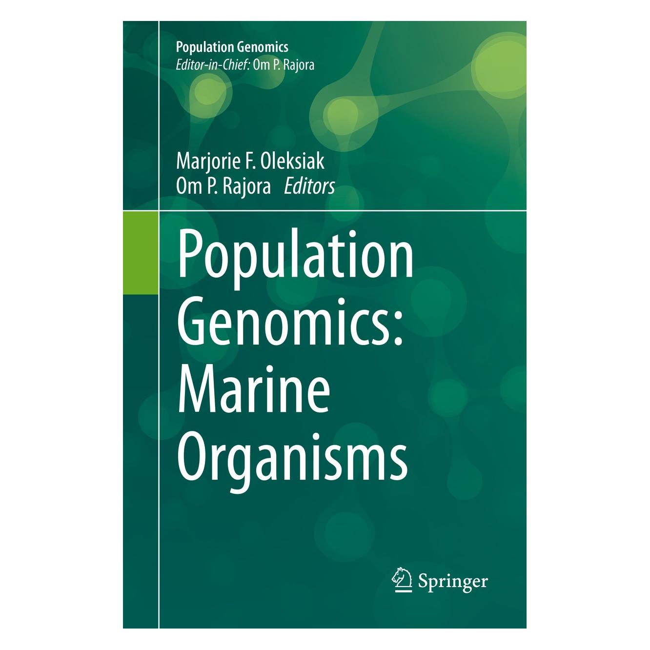 Springer Population Genomics: Marine Organisms (9783030379353)