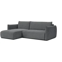 ECKSOFA TAUER 3-Sitzer rechts, dunkelgrau