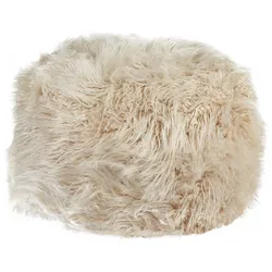 POUF Webpelz Hellbeige Tukki
