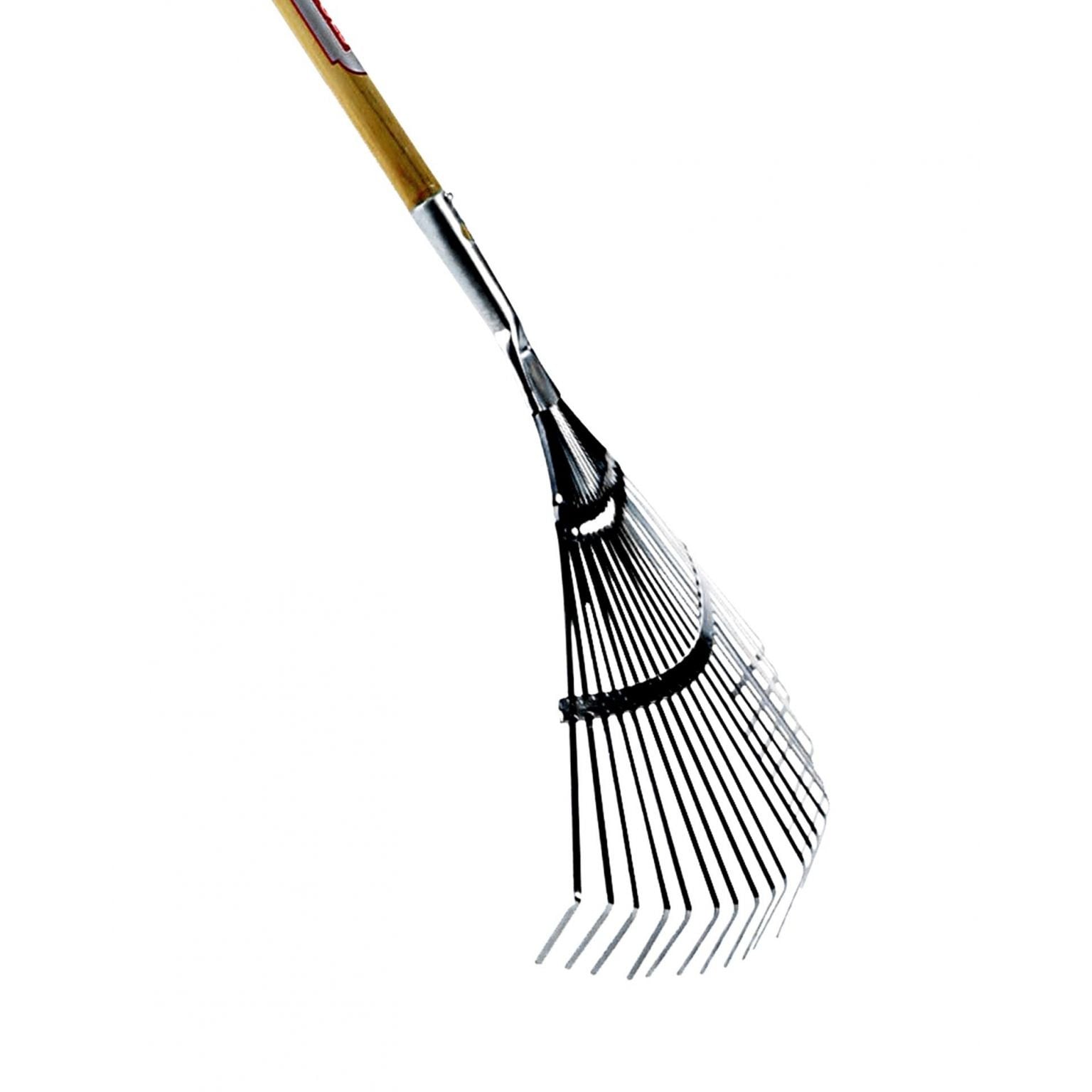 Talen Tools Gazonhark verzinkt plat met steel, 150 cm