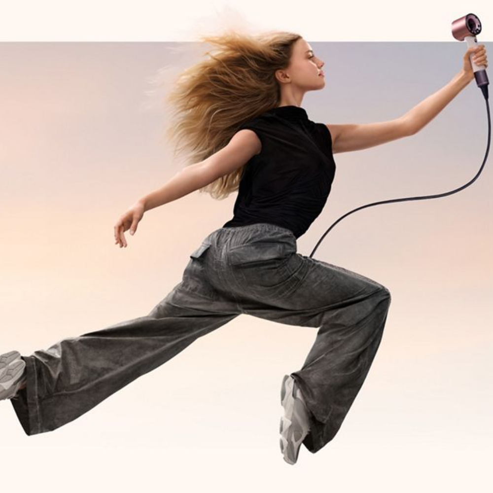 Dyson Supersonic Travel Edition Hair Dryer [European Plug Type F] 1&nbsp;un. Ceramic pink/Rose gold