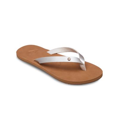 Sandale ROXY "Jyll", Damen, Gr. 10 (41), braun (gold), Obermaterial: 95% Synthetikmaterial, 5% künstliches Textil / / Außensohle: 100% TPR., Schuhe Sandale
