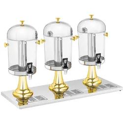 Royal Catering Saftspender - 3 x 8 L - Kühlsystem