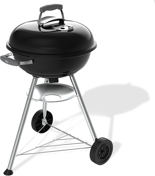 Weber Compact Kettle 47 1502054  Holzkohlegrill  Grillfläche 47 cm