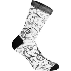 Gist, Unisex, Sportsocken, Tatoo - 5863 (38 - 42), Weiss