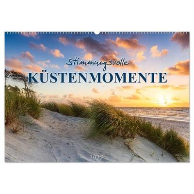 Stimmungsvolle Küstenmomente (Wandkalender 2027 DIN A2 quer), CALVENDO Monatskalender