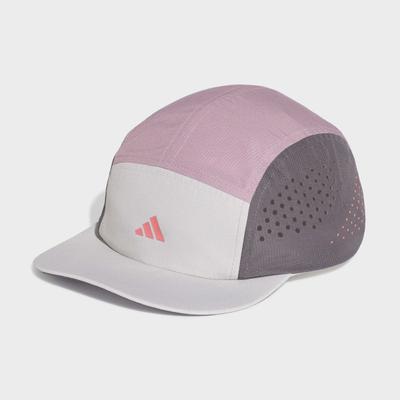 Beanie ADIDAS PERFORMANCE "RUN 5P CAP SOL", Damen, rosa (grefiv, purtur), Obermaterial: 100% Polyester, Mützen Beanie