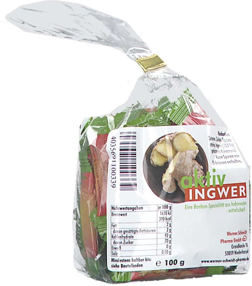 Aktiv Ingwer Bonbons