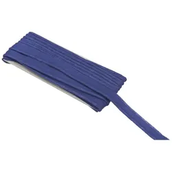 buttinette Baumwoll-Paspelband, jeansblau, 2,4 mm Ø, 5 m