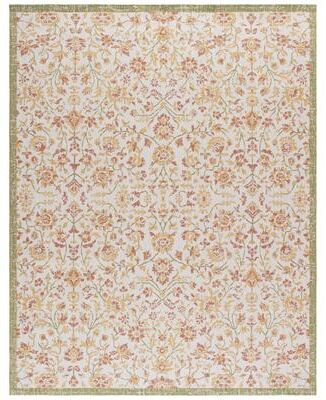 SAFAVIEH Courtyard Diella Nautical & Coastal Indoor/Outdoor Rug
