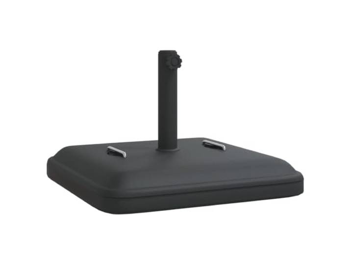 vidaXL Base de Parasol avec poignées pour mâts Ø38 / 48 mm 27 kg carré