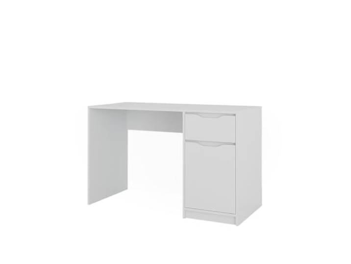 Vicco Schreibtisch Ruben , Weiß 120 x 55 cm mit Schublade, kombinierbar mit weiteren Möbeln der Ruben Serie