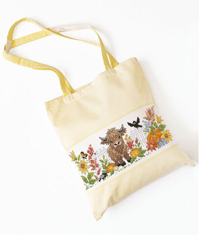 Baumwolltasche "Highland Rind"