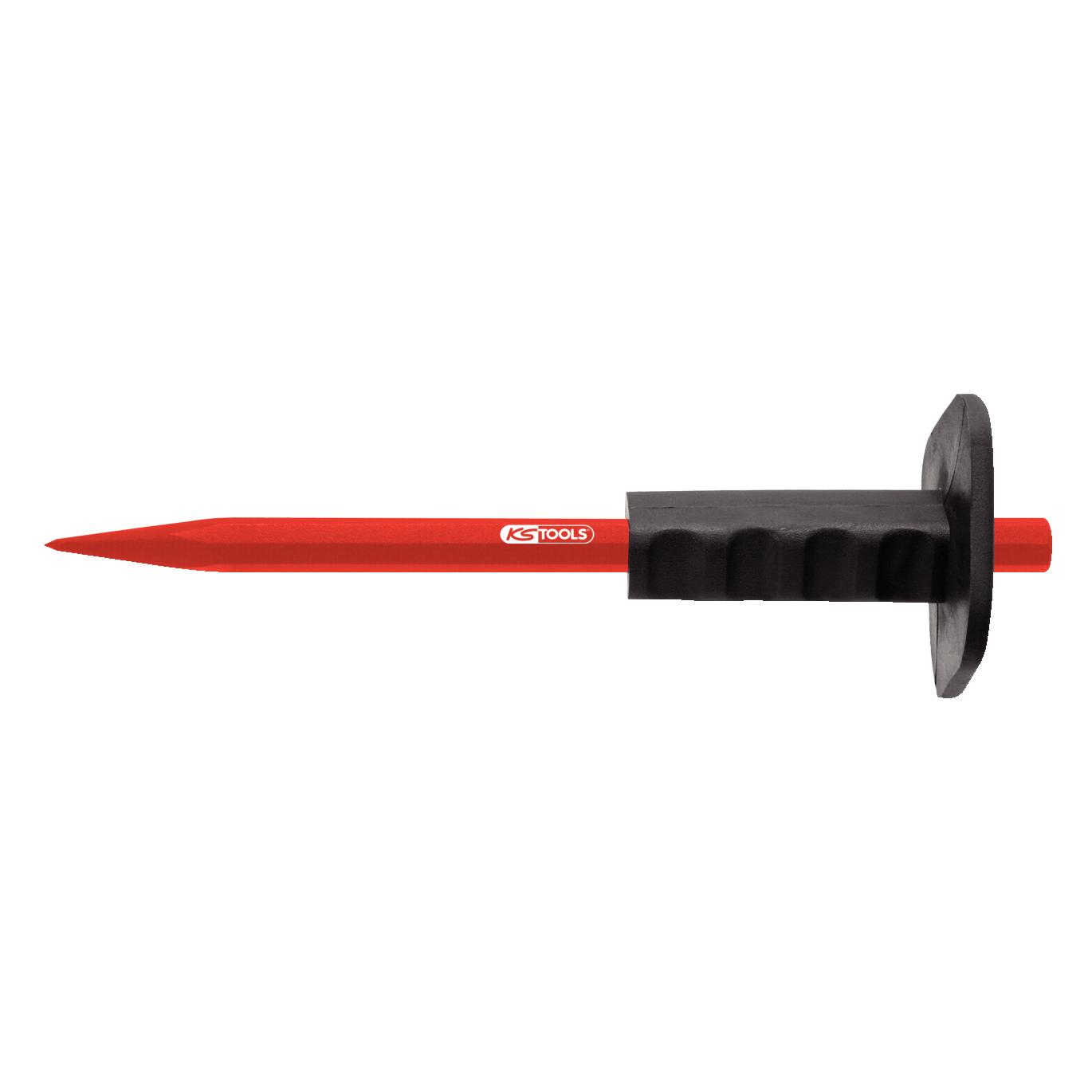 KS Tools Spitzmeissel mit Handschutzgriff (156.1513)