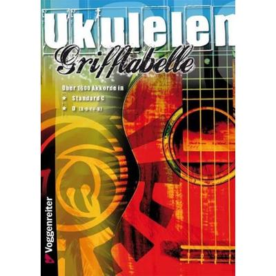 Grifftabelle für Ukulele, Taschenbuch von Jeromy Bessler,Norbert Opgenoorth, Voggenreiter, 978-3-8024-0800-7