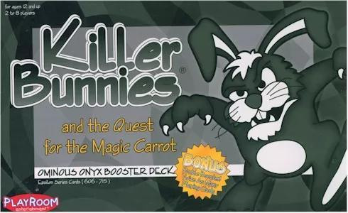 Killer Bunnies and the Quest for the Magic Carrot: Onzeker Onyx Booster