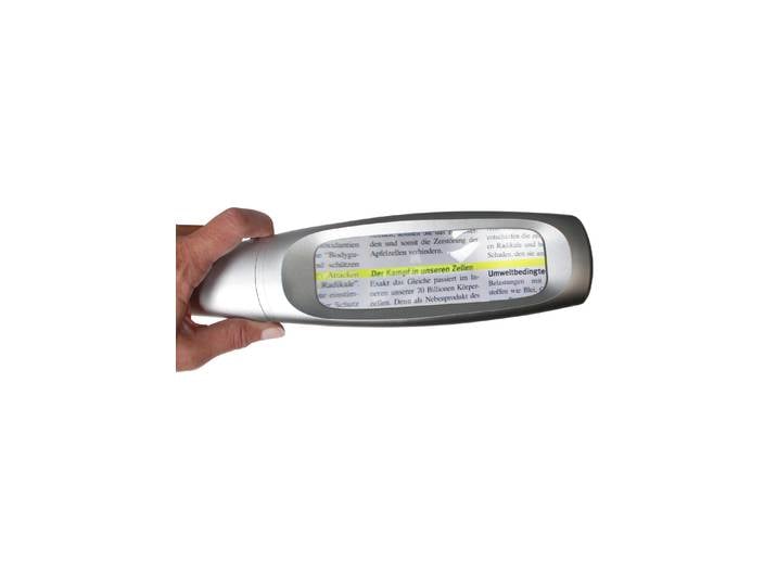 Handliche und praktische LED-Lupe