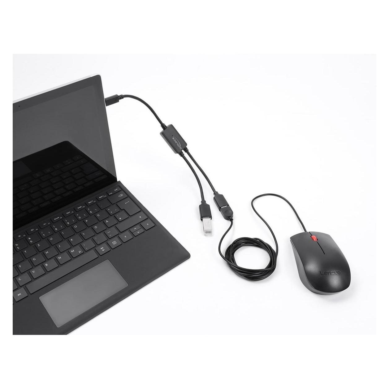 Delock 2-Port-USB-5-Gbps-Typ-A-Kabel-Hub mit USB-Typ-C-Anschluss (USB-C, 2 Ports) (64373)