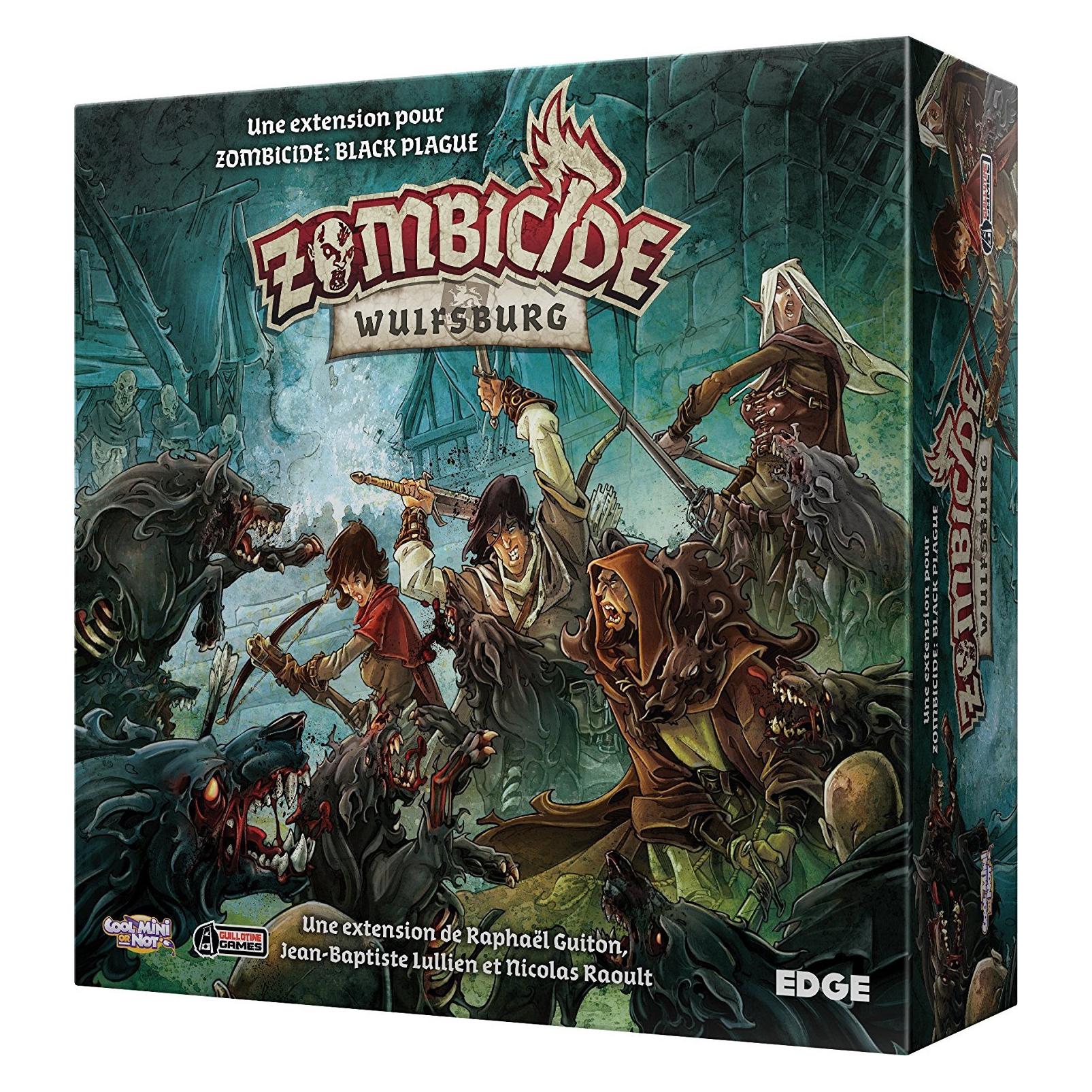 Shots Zombicide Black Plague - Wulfsburg (Französisch, 1 - 6 Spieler) (ASMUBIZBP02)