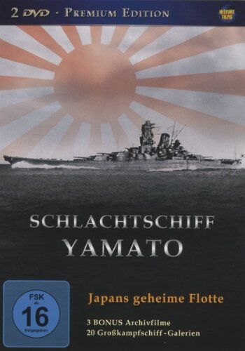 2. Weltkrieg - Schlachtschiff YAMATO - Japans geheime Flotte ( 2DVD Premium Edition ) - Preis vom 05.10.2026 03:47:11 h