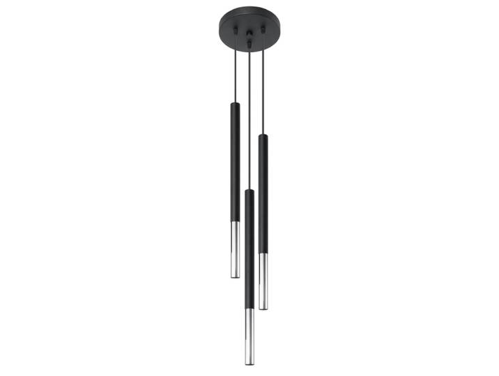 Suspension Acier Noir/Chromé G9 3 Mozaica