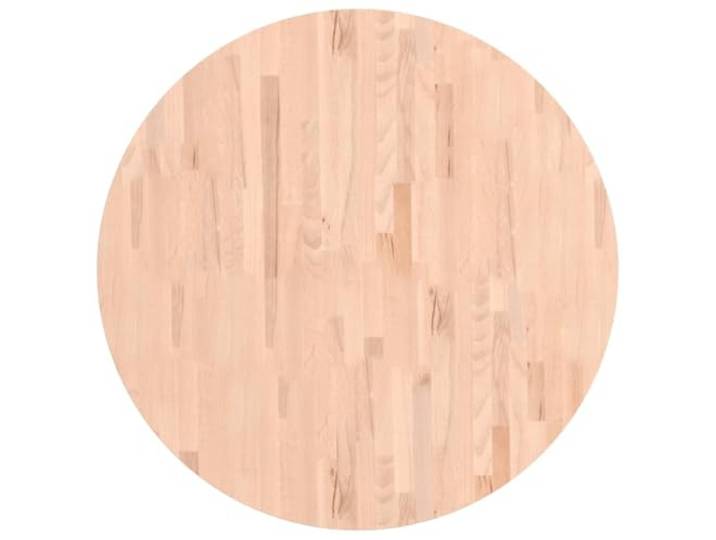 HGPOTUY Runde Tischplatte Ø90x4 cm Massivholz Buche Buche Massivholz,gerade Maserung,glatte Oberfläche,feuchtes Tuch,Couchtisch,Möbelprojekte,Ersatztischplatte,Unikat