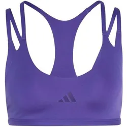 ADIDAS Damen BH Optime Workout Strappy, Größe XXS in Lila Lila